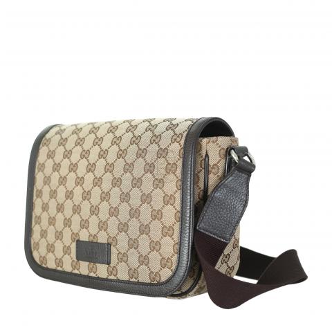 Sell Gucci GG Canvas Messenger Bag Brown HuntStreet